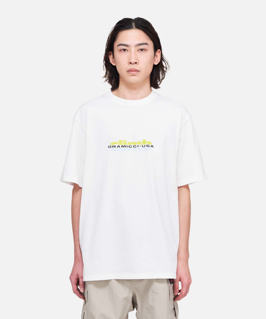 CLIMB TEE / WHITE fra Gramicci