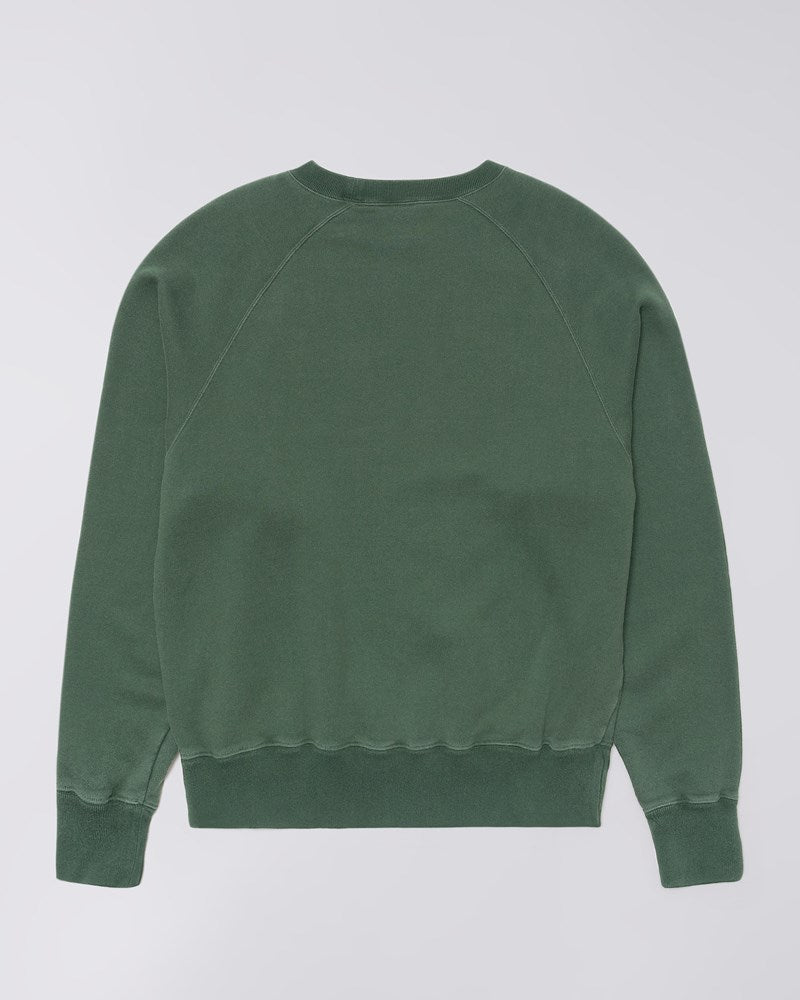 Raglan-Sleeve Crew - Green