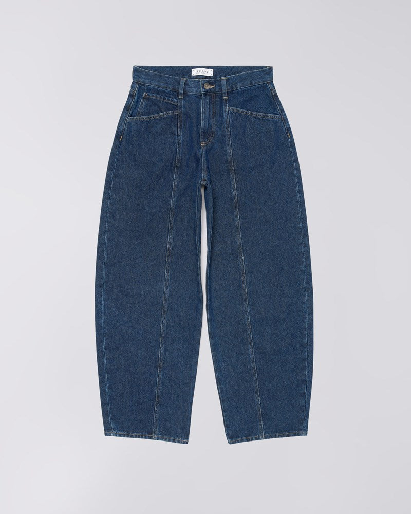 W' June Pant - Blue - Marble Wash