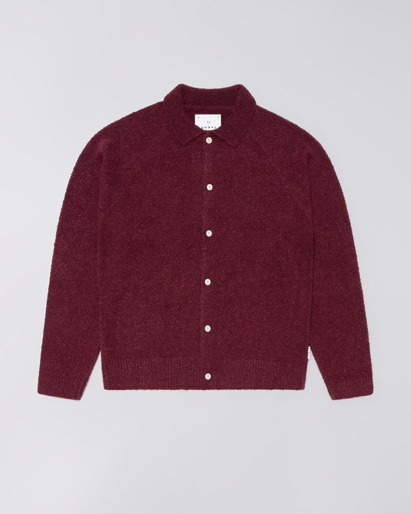 Gemini Cardigan - Burgundy
