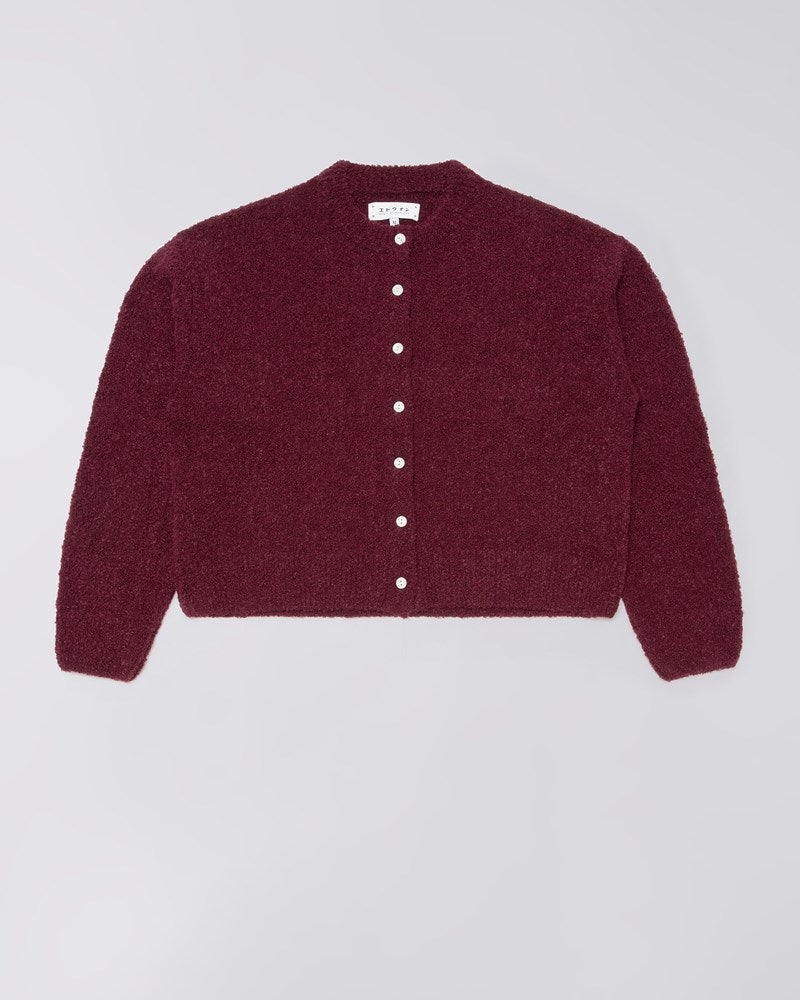 W' Ally Cardigan - Burgundy