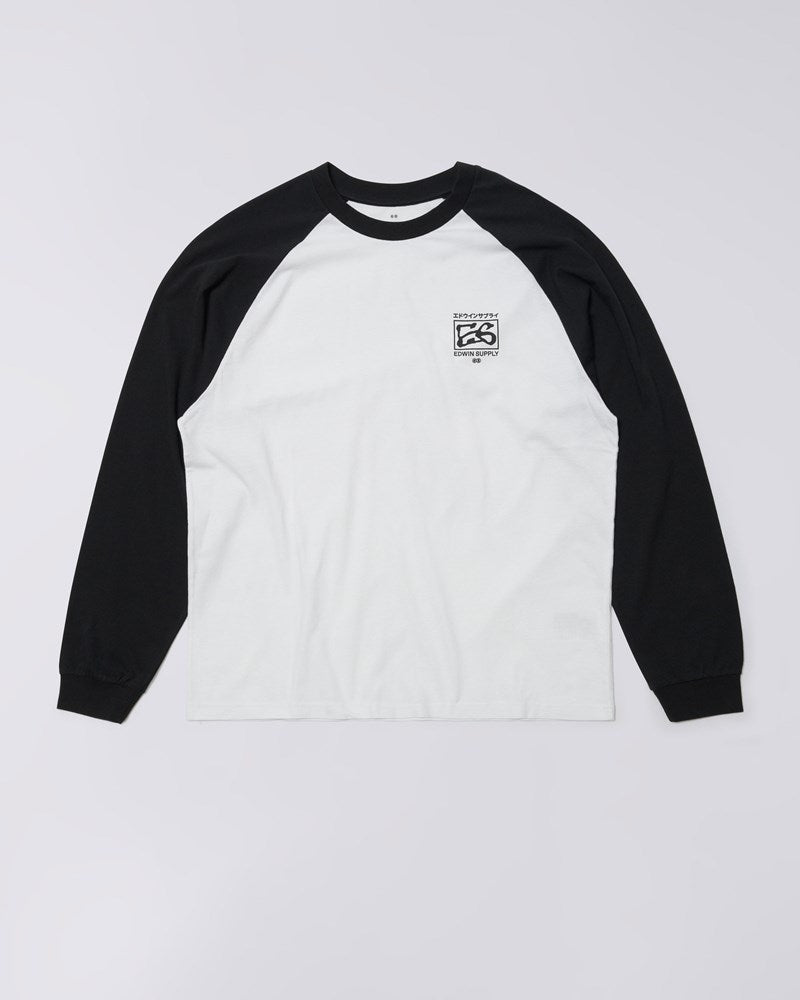 Alec T-Shirt Ls - White/Black