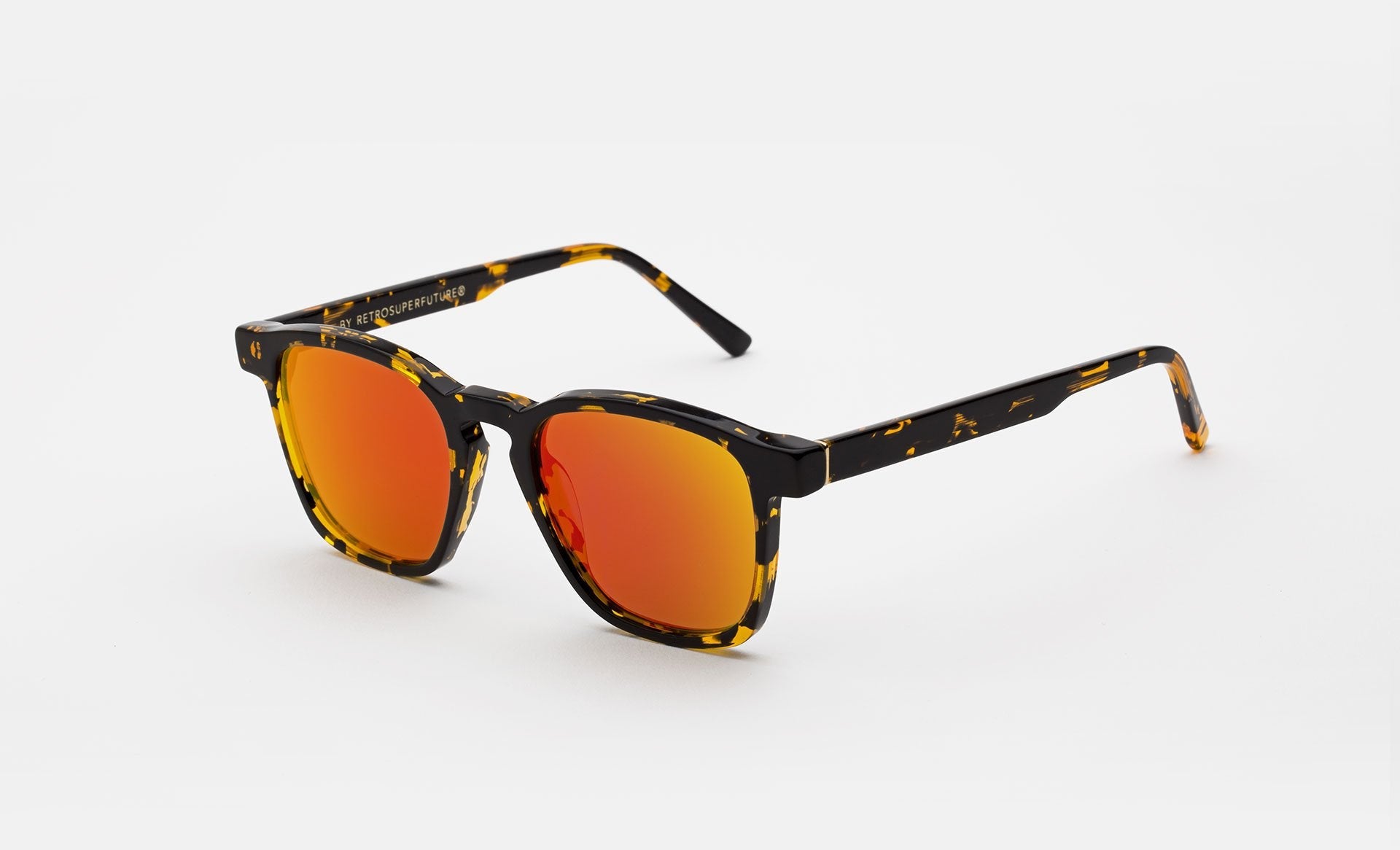 RETROSUPERFUTURE Unico Red Mirror 50 sunglasses