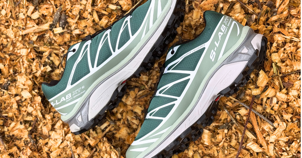 Salomon XT-6 Bistro Green sneakers