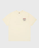 PALM COAST HALF T-SHIRT-CREAM