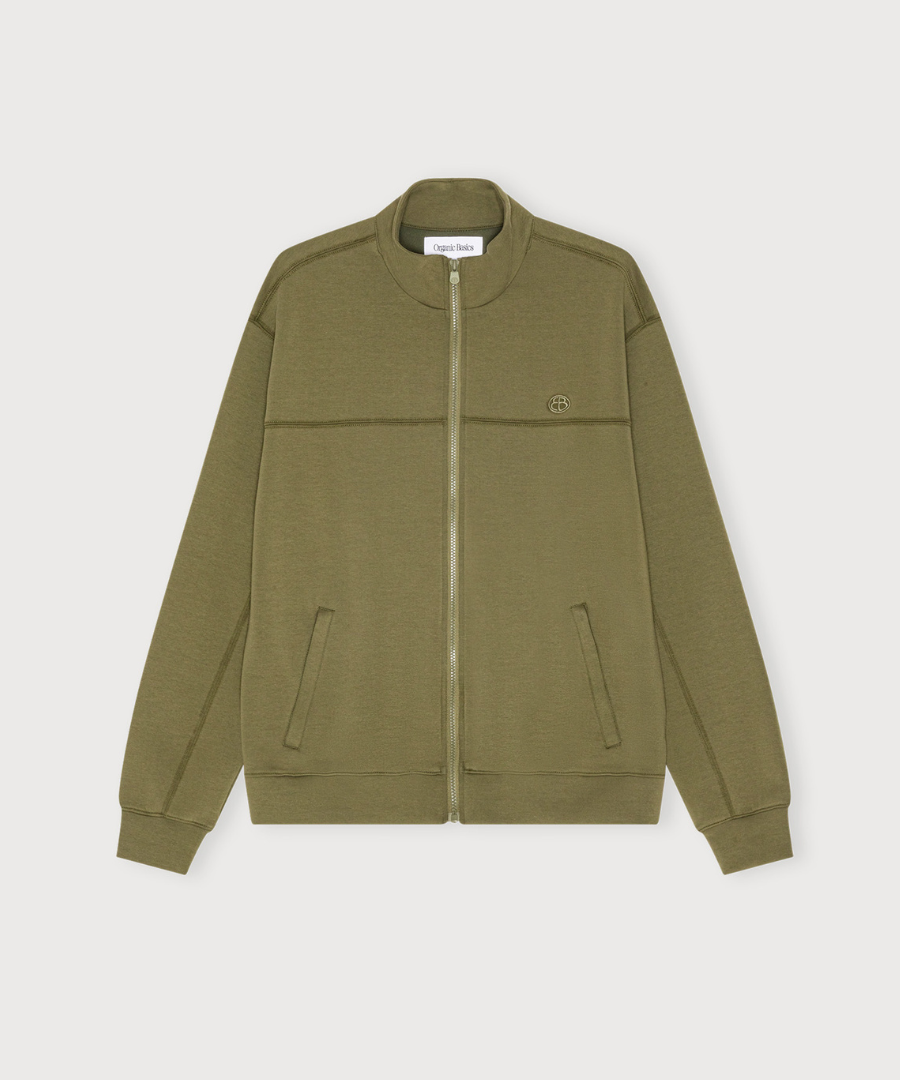 Track Zip Jacket Olive