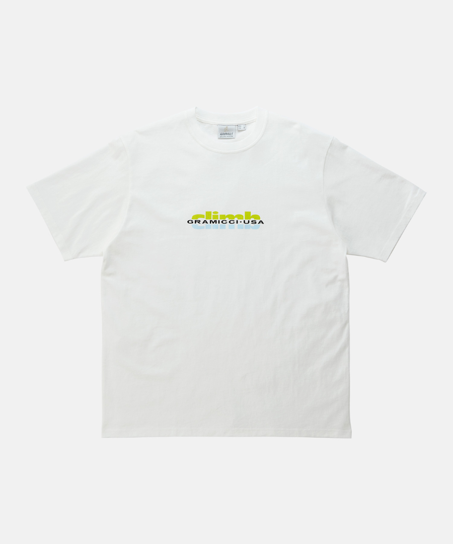 CLIMB TEE / WHITE fra Gramicci 