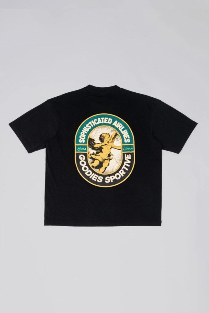 Sophisticated Airline Tee Black