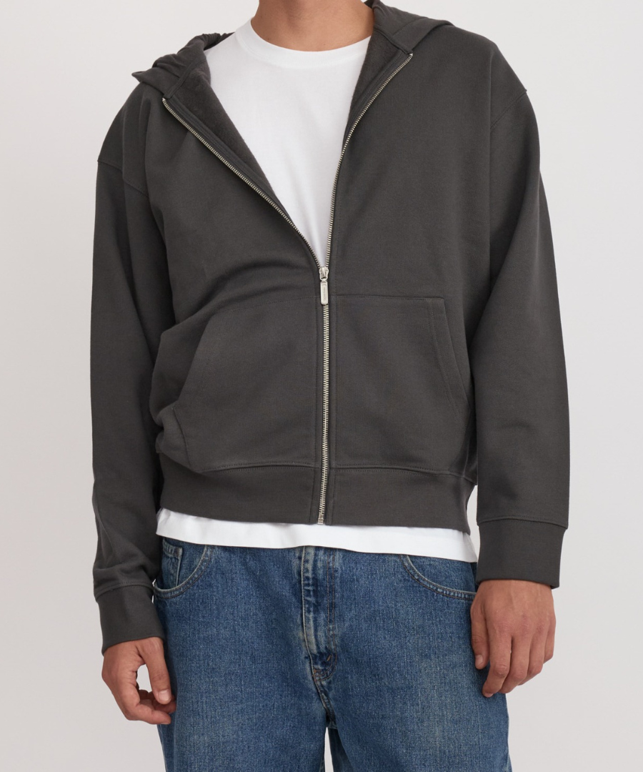 Weekend Zip Hoodie Slate