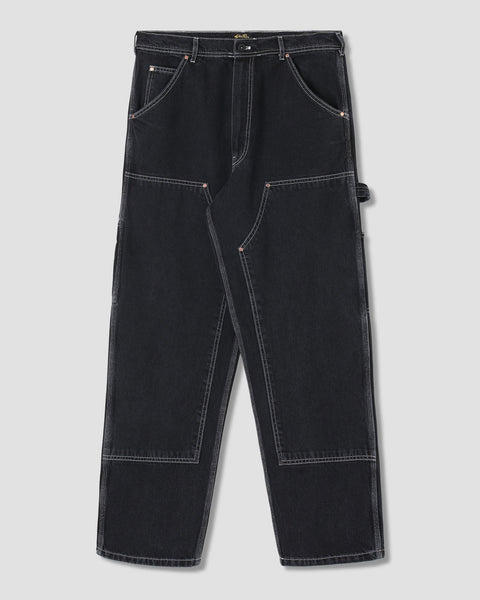 パンツ NEPENTHES HOGGS double knee black denim Double Knee Pant Stonewashed Black Denim | Stan Ray | bukser