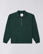 Edwin KOJI Half Zip Sweat Green Gables