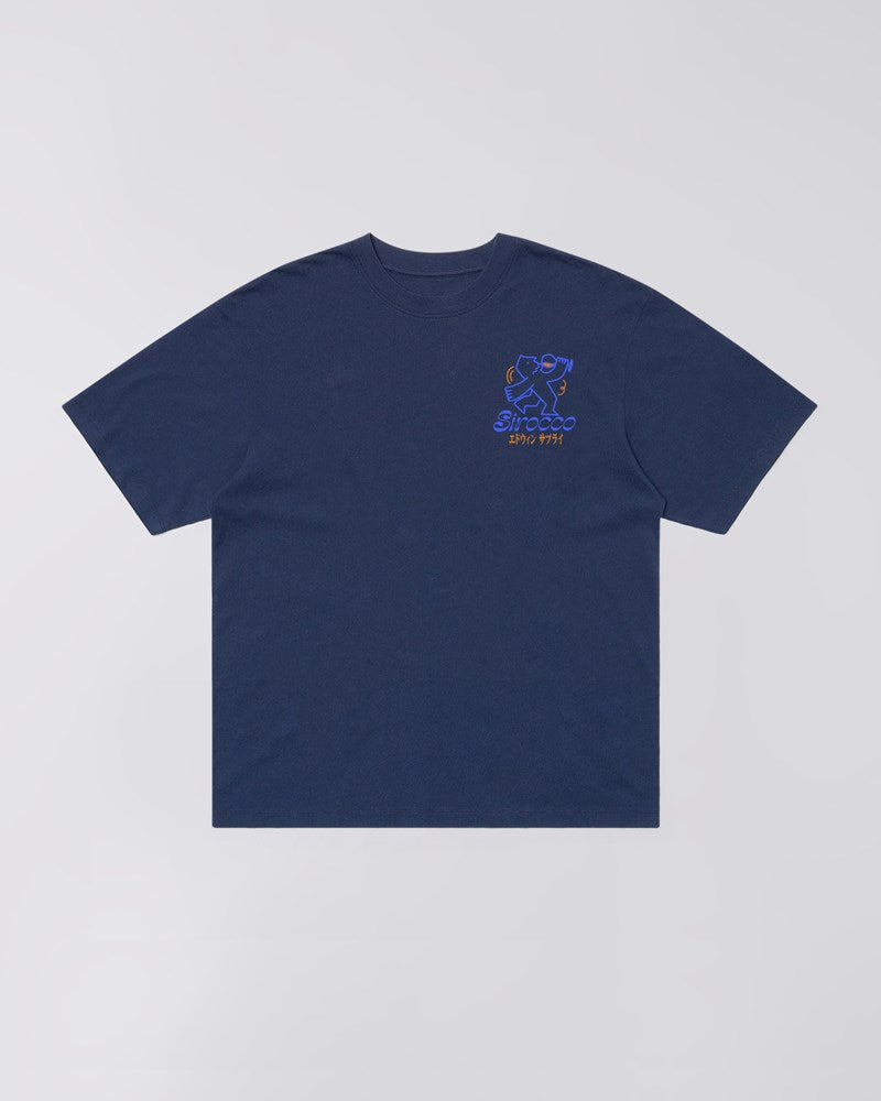 Hibiki T-Shirt - Maritime Blue