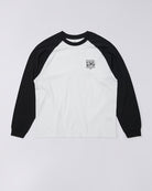 Alec T-Shirt Ls - White/Black