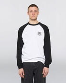 Alec T-Shirt Ls - White/Black