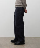 Kvitfjell Relaxed Cotton Buff Cloth Pant Dark Navy