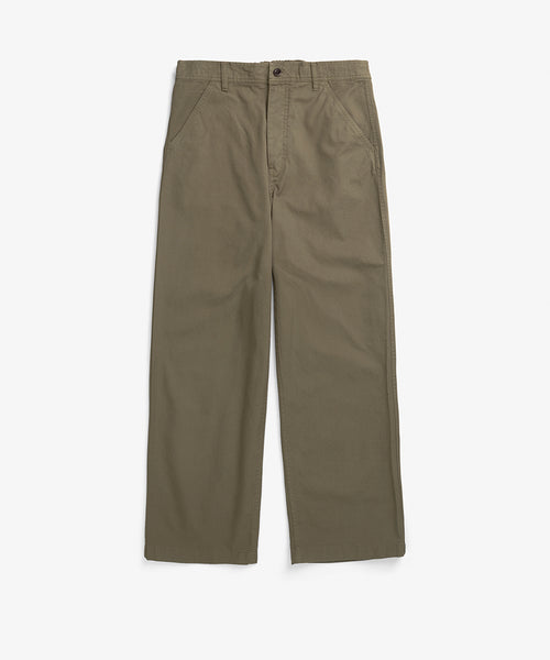 【新品未使用】NEAT COTTON TWILL FLARE - OLIVE46 Kvitfjell Relaxed Cotton Twill Pant – Olive Night – Packyard