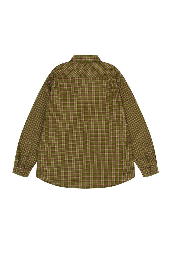 Nomad Plaid Shirt-Green