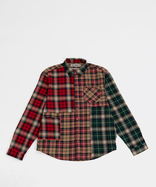 Red Forester Check Flannel Shirt