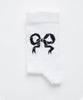 Soulland Ribbon Socks White socks