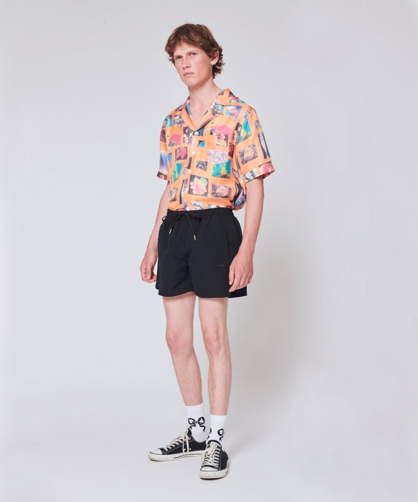 Soulland William Black Shorts
