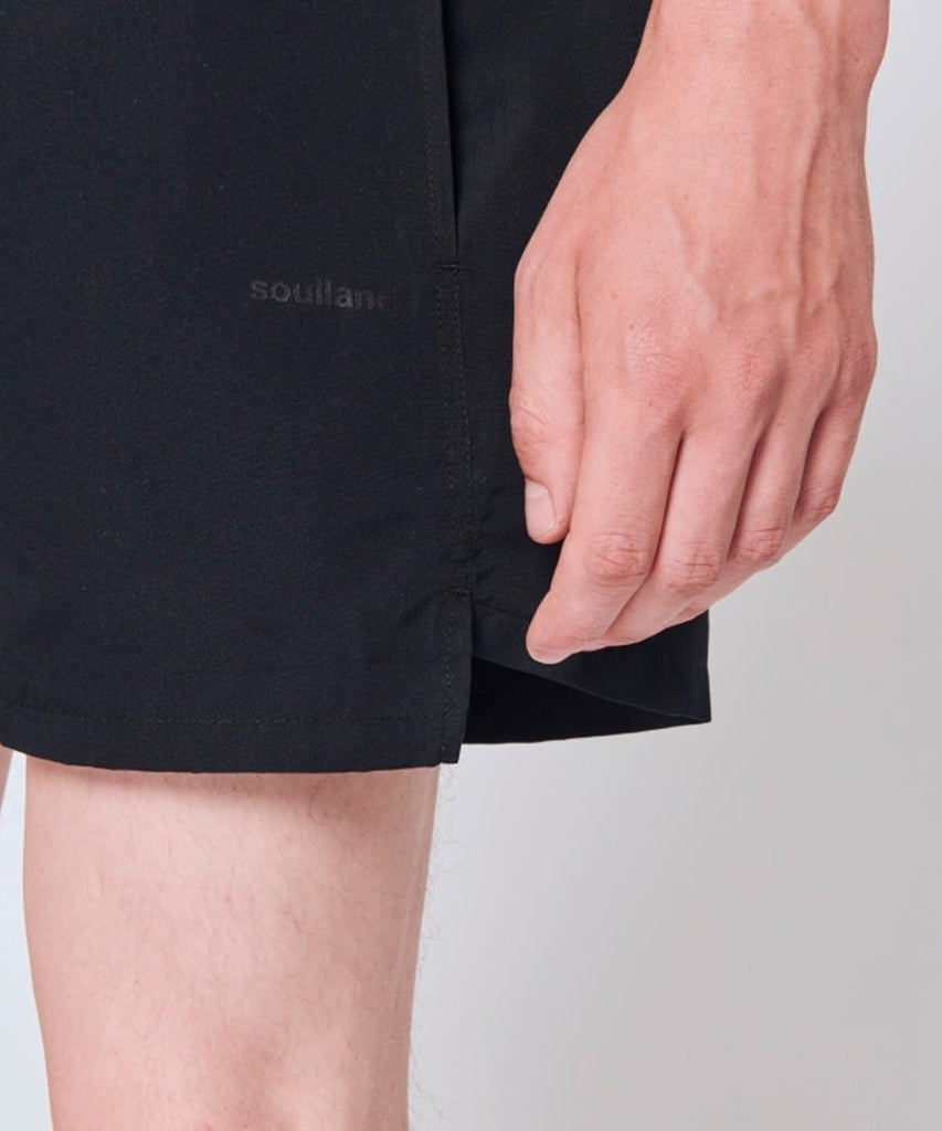 Soulland William Black Shorts