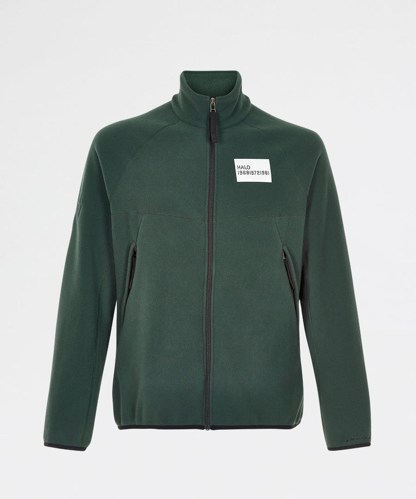 Newline Halo Zip Fleece Green UDSOLGT