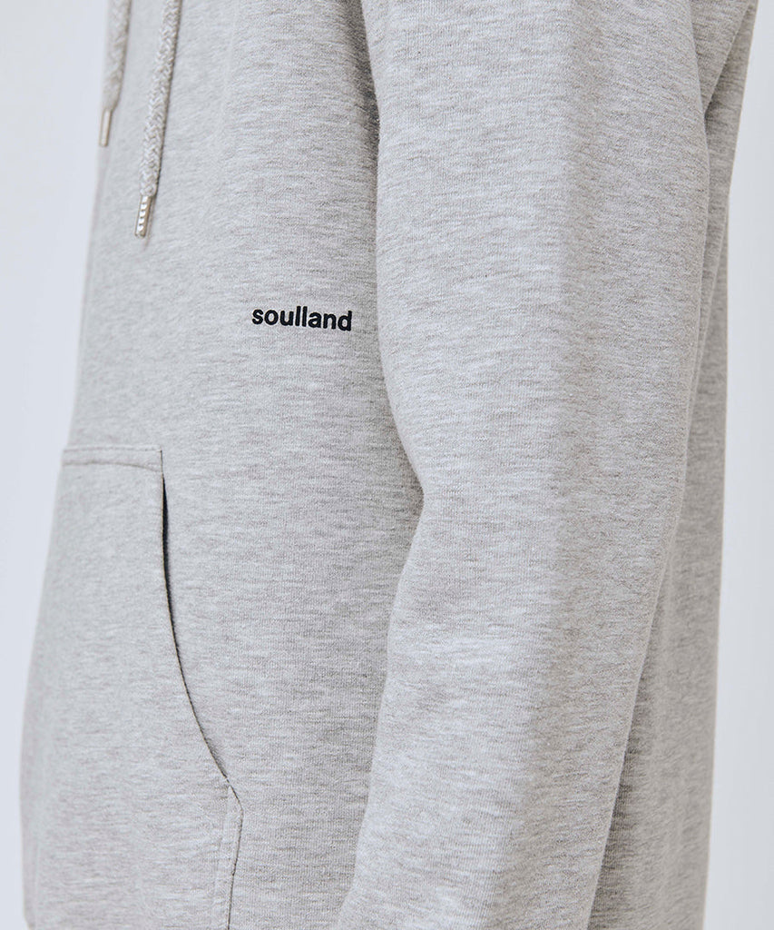 Soulland Wallance Hoodie Grey sweatshirts