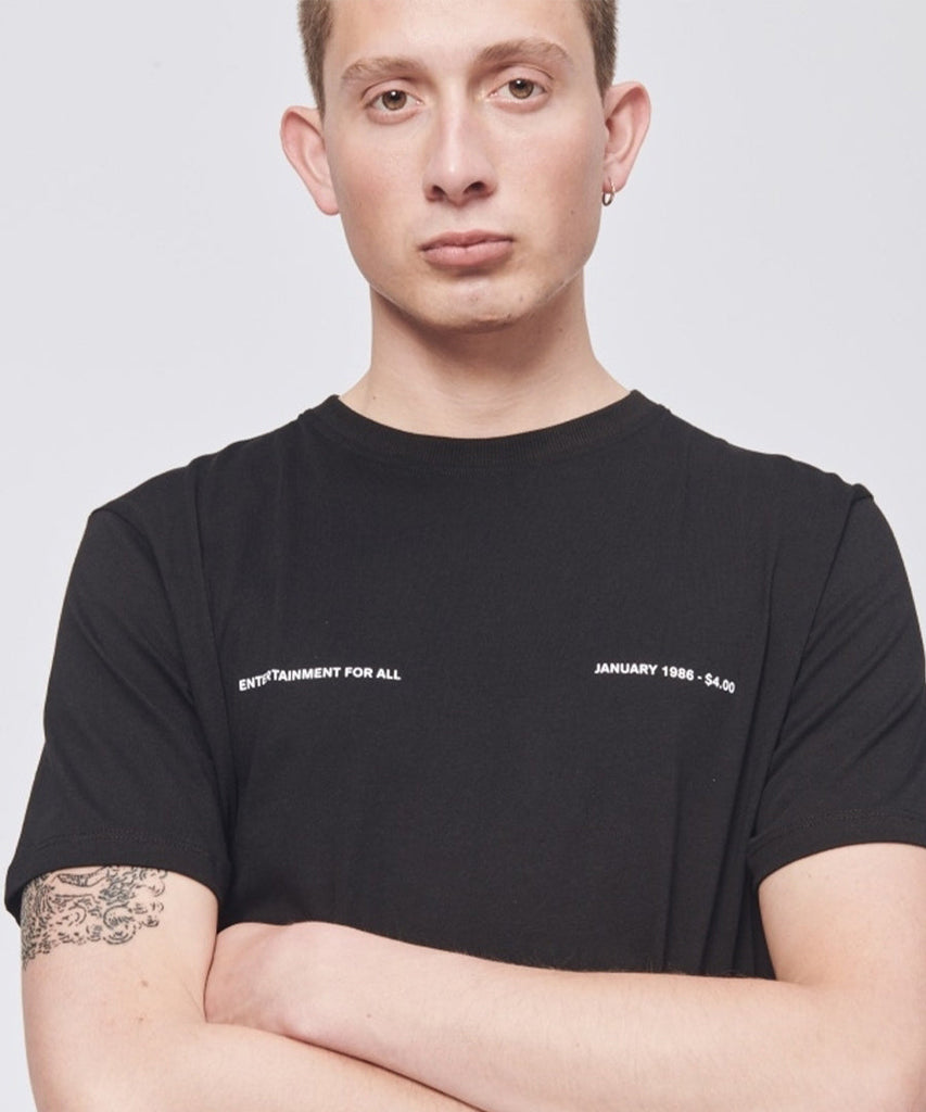 Soulland Soulland - Playboy January - Black t-shirts