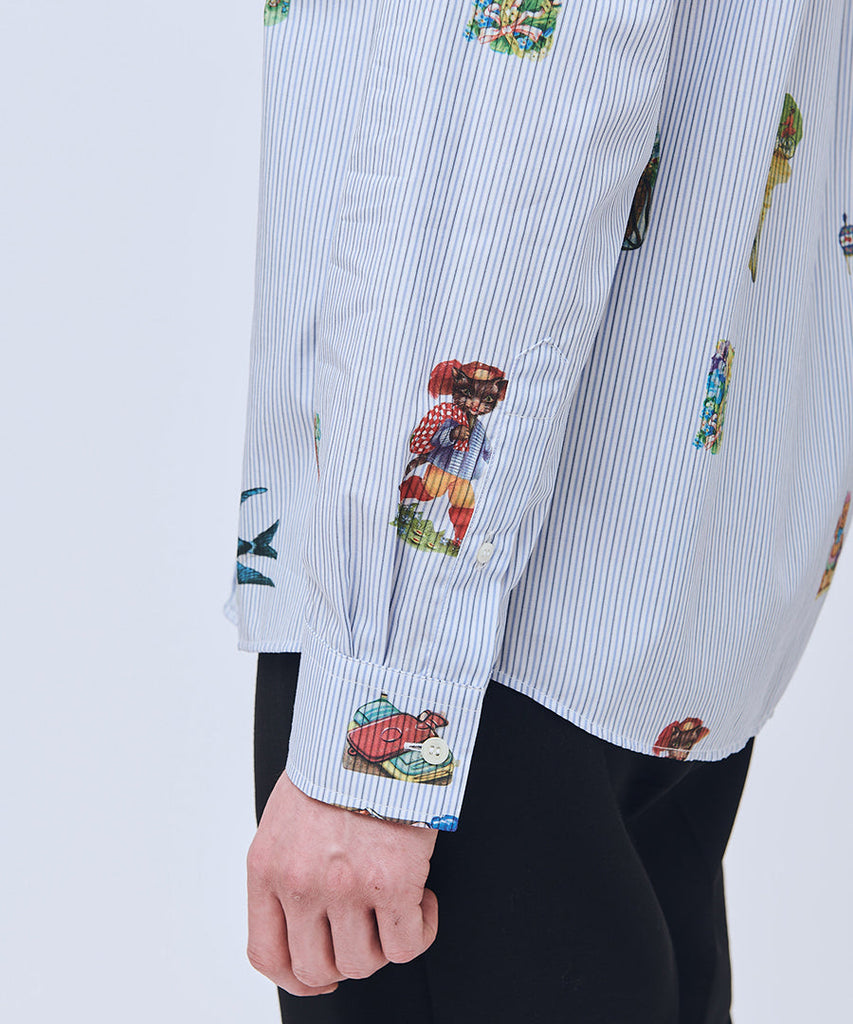 Soulland Edgar shirt All over printed shirts