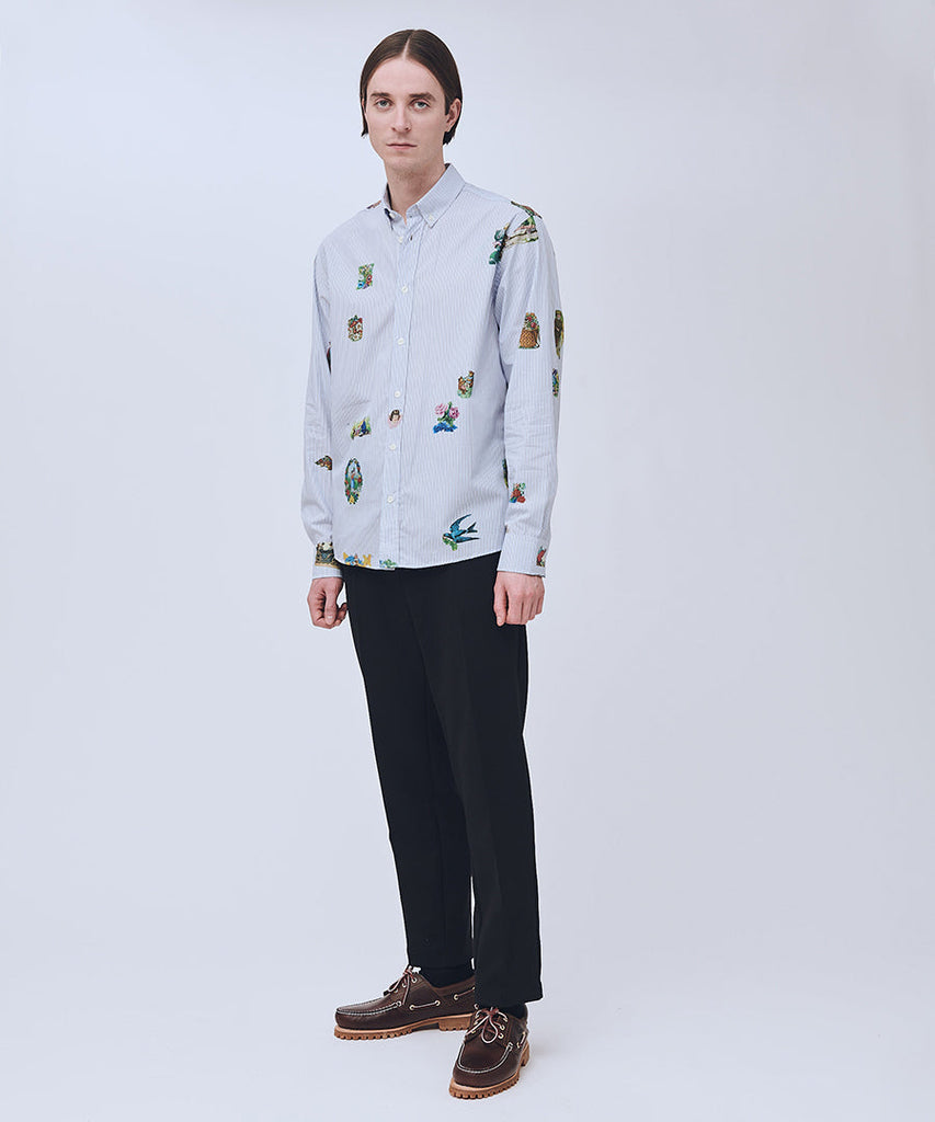 Soulland Edgar shirt All over printed shirts