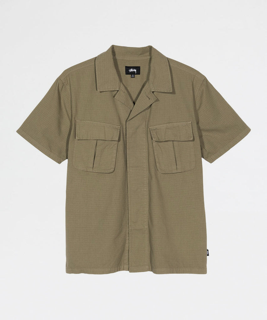 Stussy Jungle Shirt Olive shirts