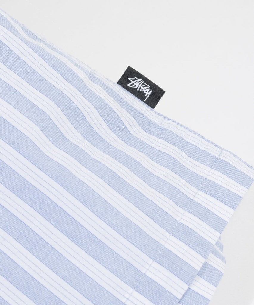 Stussy Open Collar SS Shirt Blue shirts