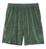 Stussy Velour Shorts Green UDSOLGT