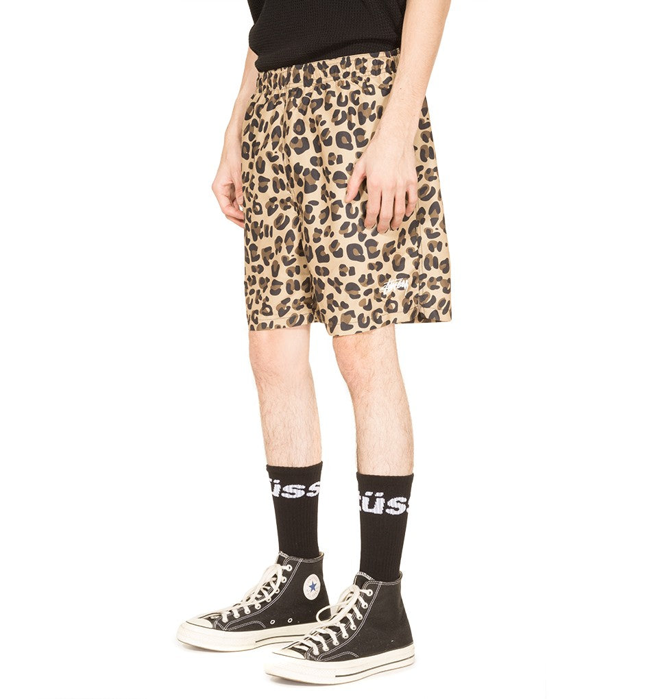 Stussy Water Shorts Leopard UDSOLGT