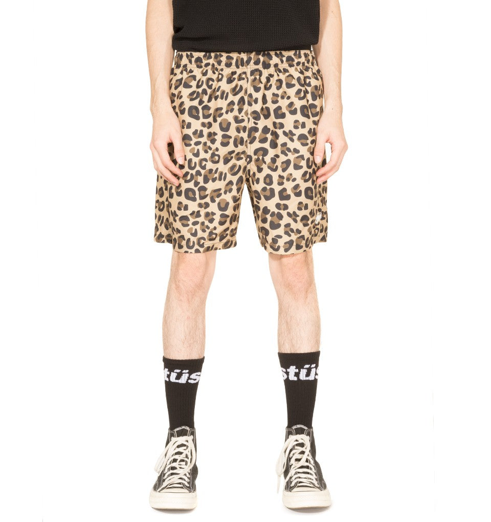 Stussy Water Shorts Leopard UDSOLGT