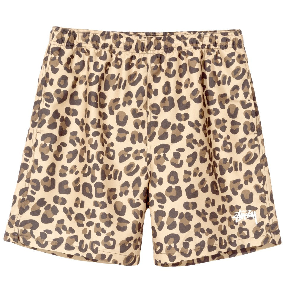 Stussy Water Shorts Leopard UDSOLGT