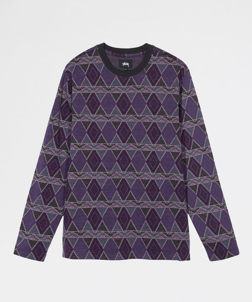 Stussy Cuzco LS Crew Black knitwear