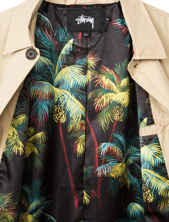 Stussy Palm Overcoat - Khaki jackets