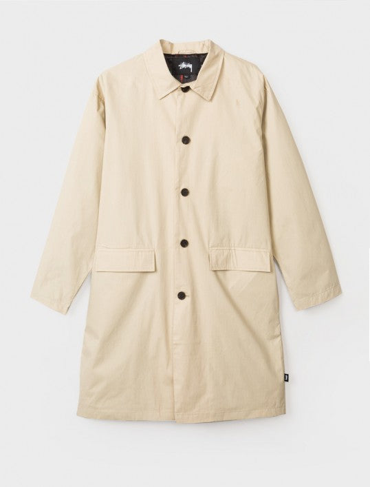Stussy Palm Overcoat - Khaki jackets