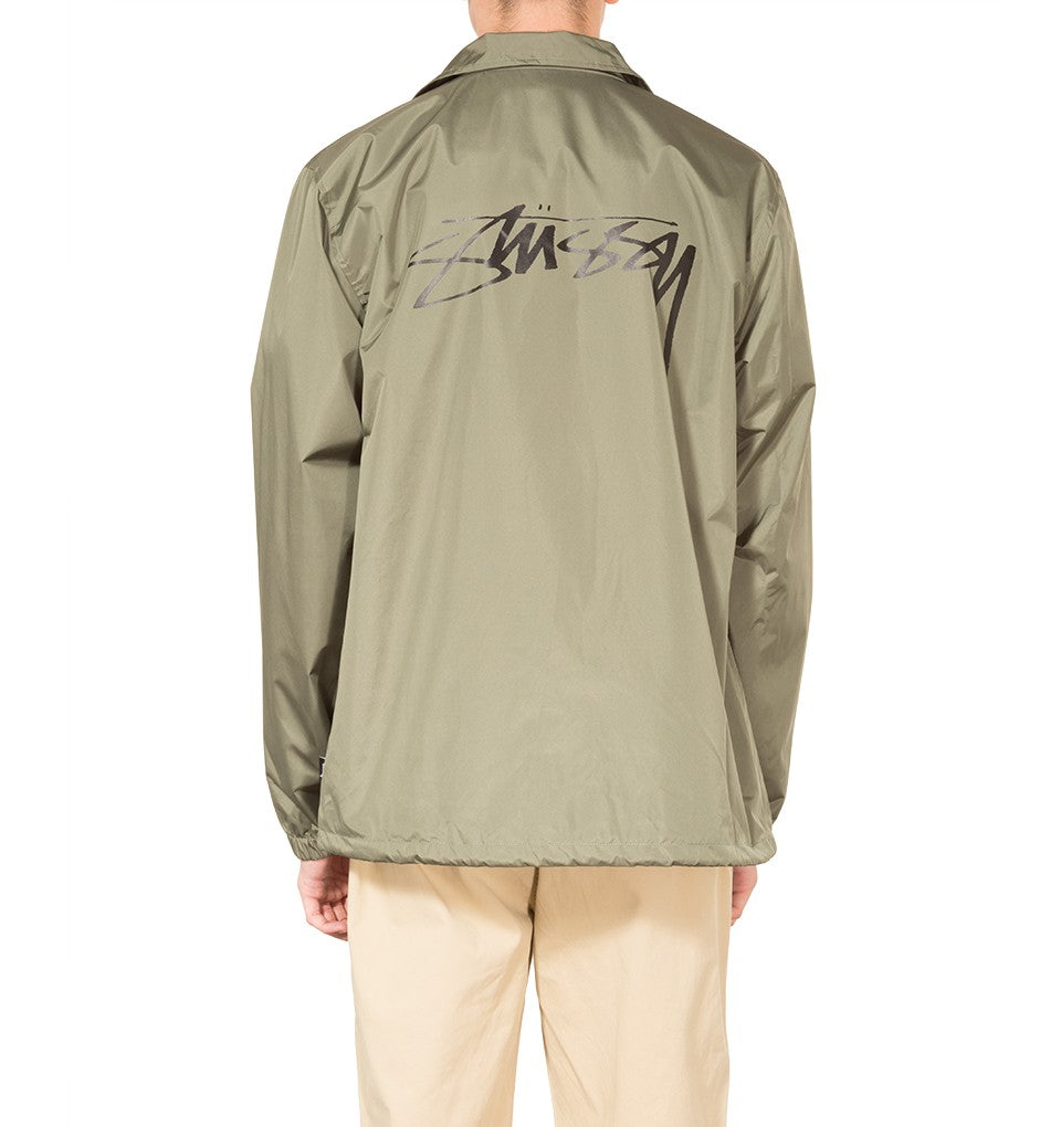 Stussy Cruize Coach Jacket Olive jackets