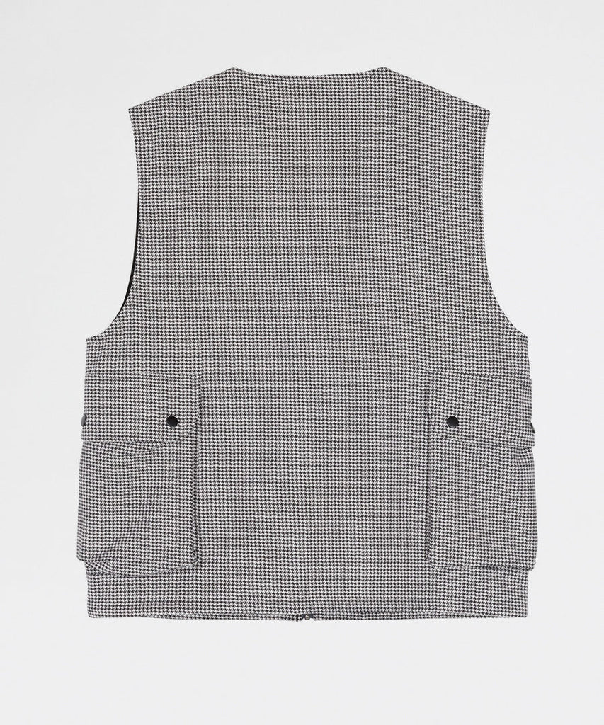 Stussy Houndstooth Work Vest Paisley jackets