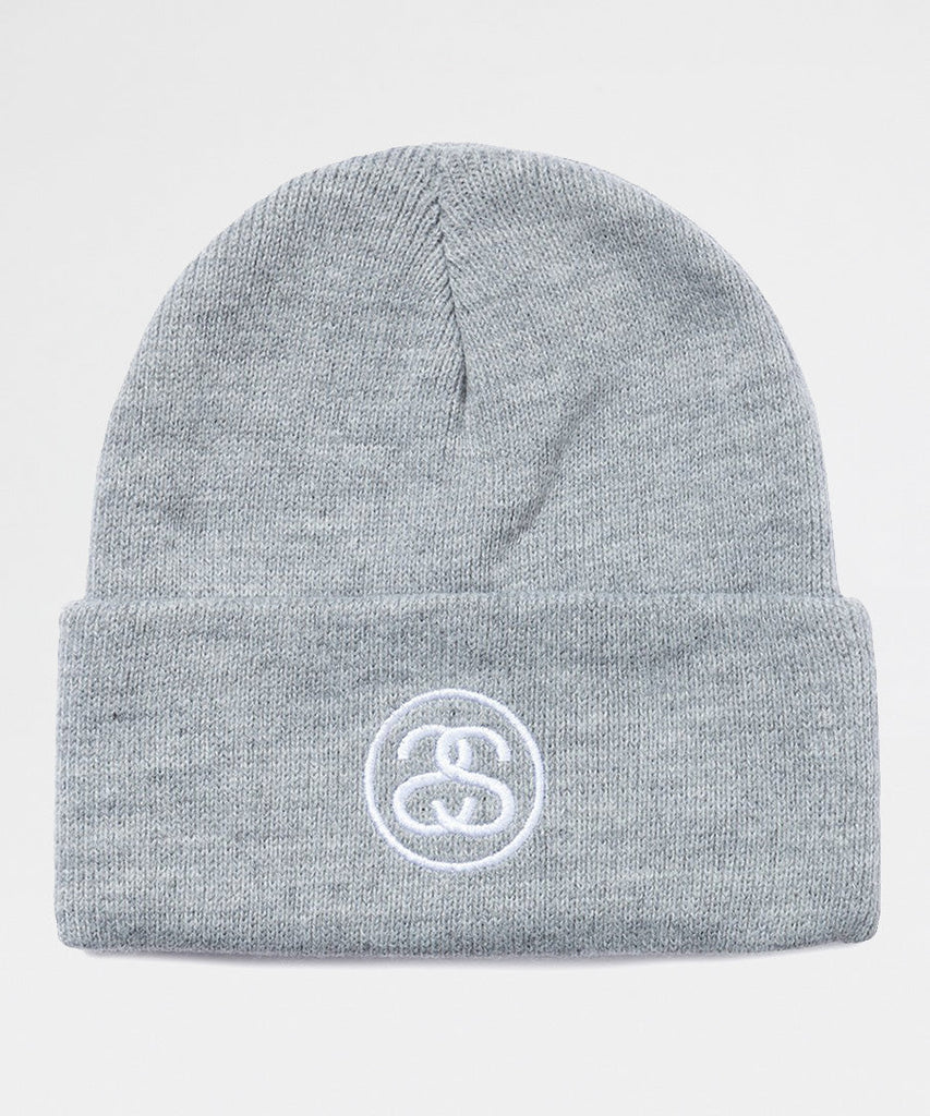 Stussy SS-Link Cuff Beanie Grey UDSOLGT