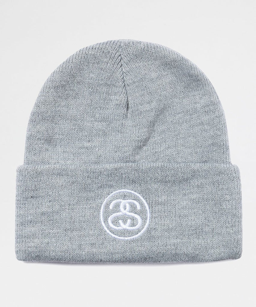 Stussy SS-Link Cuff Beanie Grey UDSOLGT