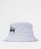 Stussy Big Logo Bucket Hat White Caps & Bucket hats