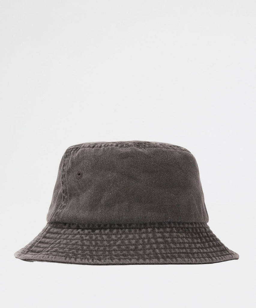Stussy Stock Washed Bucket Hat Black Caps & Bucket hats