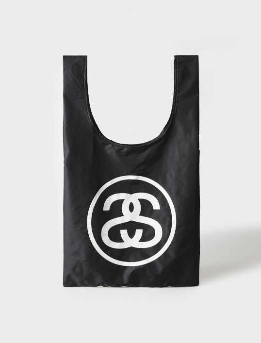 Stussy Stock SS-Link Fold Up Bag - Black UDSOLGT