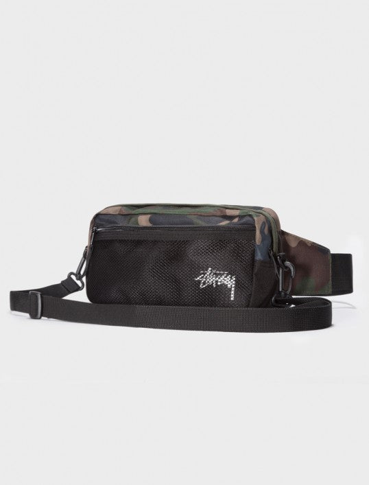 Stussy Stock Side Bag - Woodland Camo UDSOLGT