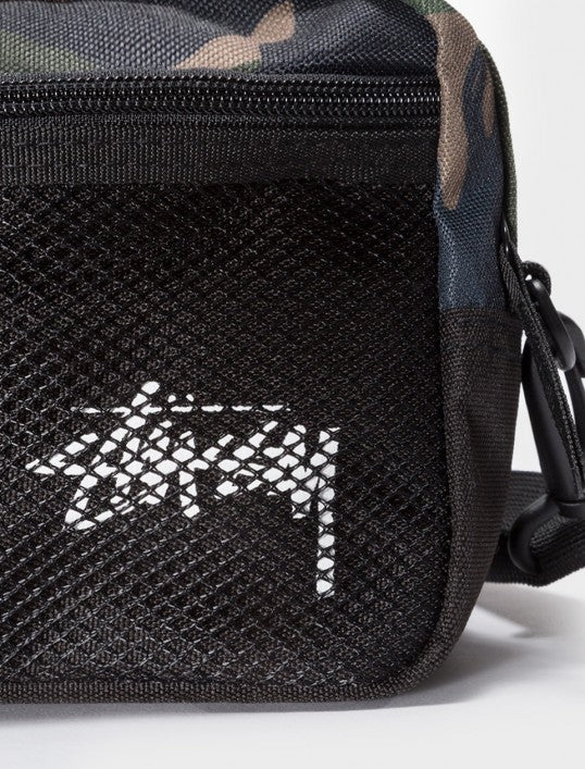 Stussy Stock Side Bag - Woodland Camo UDSOLGT