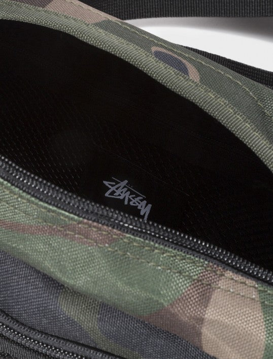 Stussy Stock Side Bag - Woodland Camo UDSOLGT