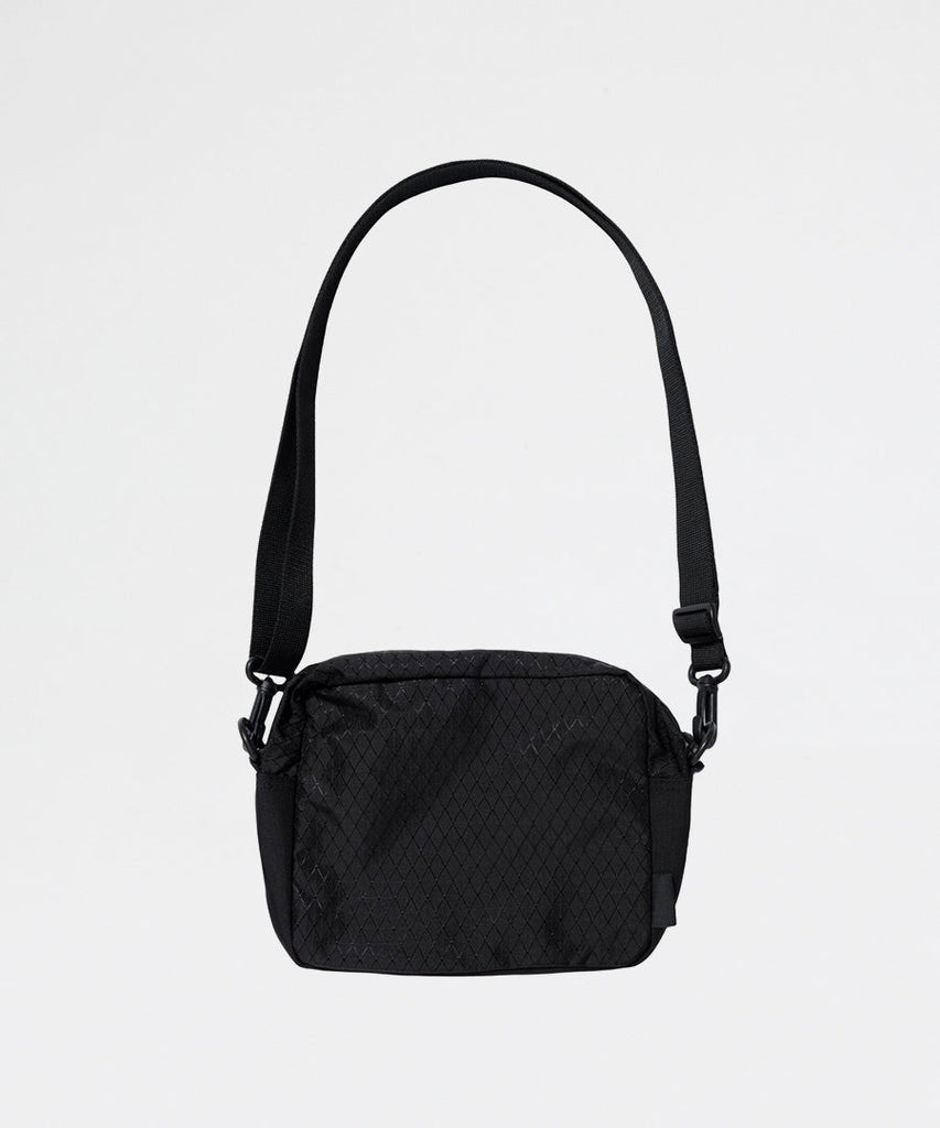 Stussy Diamond Ripstop Shoulder Bag Black Tasker